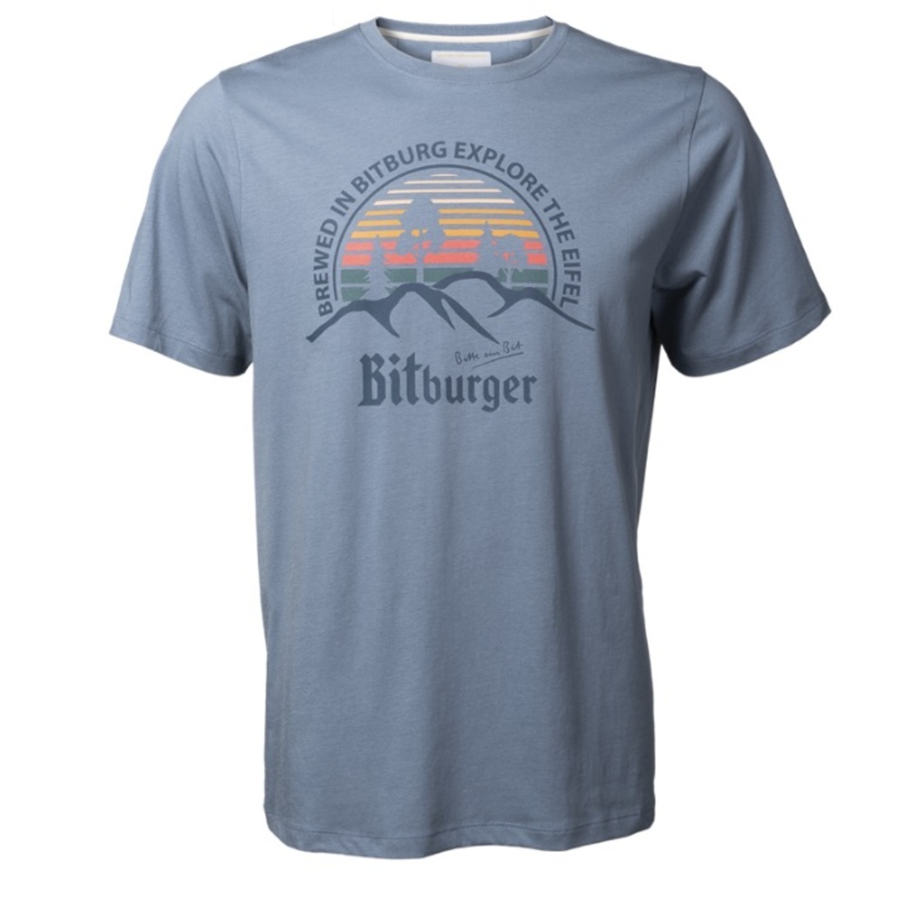 NWT Rare Bitburger German Beer Bitte Ein Bit Polo Size Medium‎ Made in Germany
